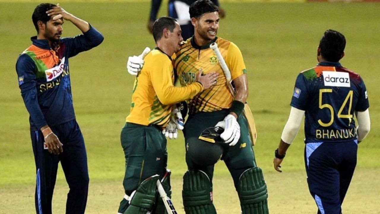 SA vs SL T20 Head to Head Records | South Africa vs Sri Lanka T20I Stats | Sharjah T20I