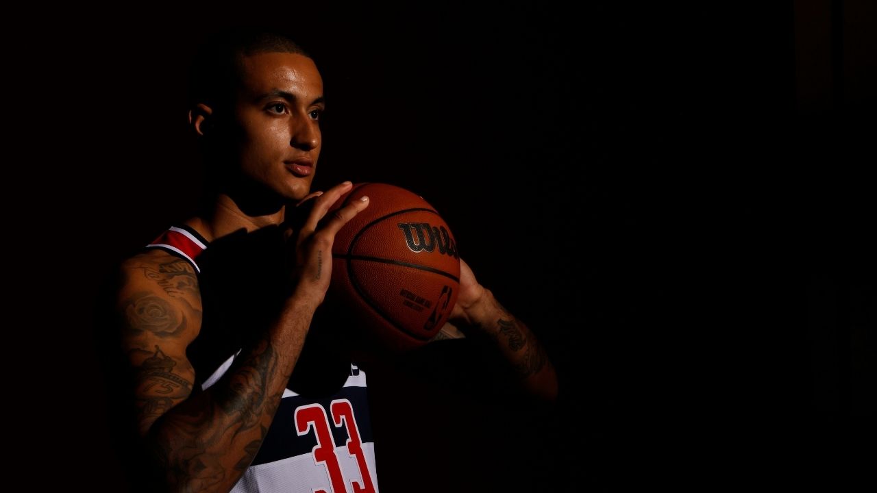 "You gotta do that trade 10 out of 10 times. If you have an opportunity to get five good basketball players for Russell Westbrook, it makes sense": Kyle Kuzma describes how it was easy decision for the Wizards to deal away Russell Westbrook