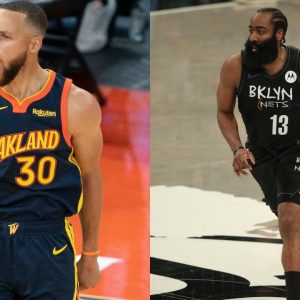 “James Harden could make 800 3s straight and still not be better than Steph Curry”: Incredibly telling stat showcases just how much greater the Warriors superstar is at shooting than everybody else