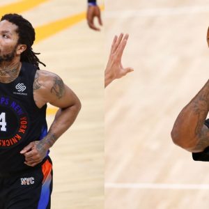 "Derrick Rose and not Kawhi Leonard was NBA's original Terminator": A clip shows the Bulls MVP showing no interest in standing alongside LeBron James, Carmelo Anthony, and Dwight Howard