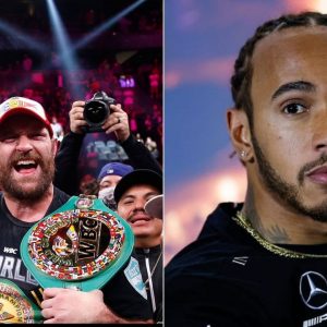 "No matter what he's said about me, I have huge respect"– Lewis Hamilton congratulates his compatriot Tyson Fury despite latter alleging seven-time world champion avoiding taxes in UK