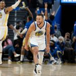 "Nuh-uh Stephen Curry, no Draymond Green high-fives for you": Nuggets' Aaron Gordon brings out his inner Grinch to stop the Warriors' stars from celebrating a Curry 3