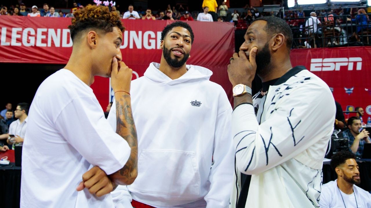 Did LeBron James prefer Kyle Kuzma over Anthony Davis, or is the All-NBA big man just an amazing volume iso scorer? NBA Reddit discusses LeBron's eye-popping assist stats