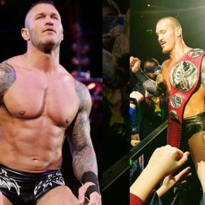 Randy Orton prevents young fan from getting squashed in crowd during WWE Live Event