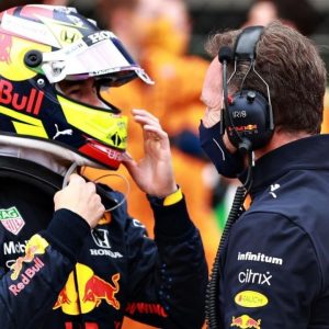 "I may have to ask Sergio Perez to give up a race win": Christian Horner admits he might issue team orders in favour of Max Verstappen for the good of the team