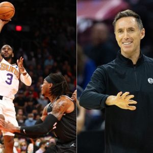 “Damn it!”: Nets head coach Steve Nash had an amazing reaction when asked about Suns’ Chris Paul passing him for 3rd Place on the NBA’s All-Time Assist Leaderboard