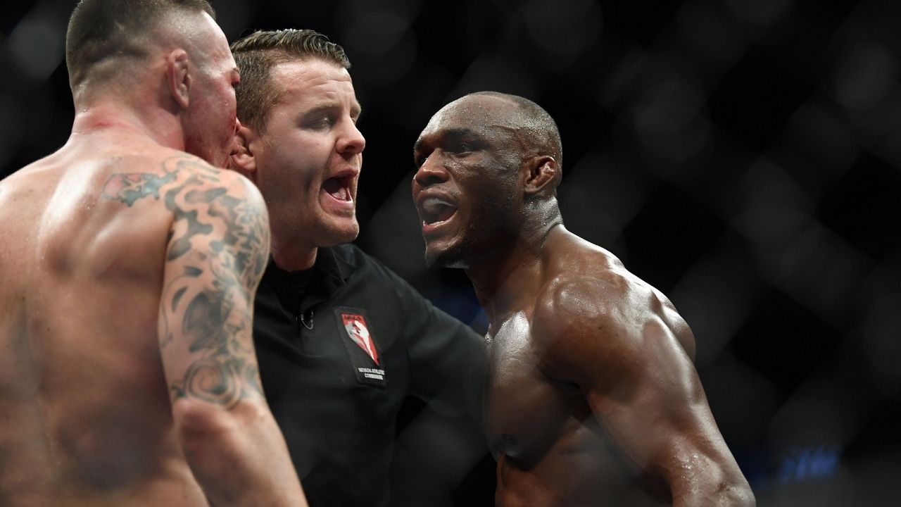 Kamaru Usman "The Nigerian Nightmare" open to third fight, reacts to Colby Covington shaking his hand after UFC 268