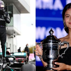 "He has been such a good role model for me"– US Open winner admits Lewis Hamilton inspires her to strive for perfection