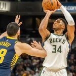 "By the end of my career, I'll have the second most 3-pointers in Bucks' franchise history: Giannis Antentokounmpo cannot hide his excitement about having a better 3-point% than Khris Middleton this season