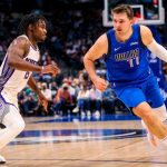"I love logo shots more than normal threes!": Luka Doncic gets hilariously candid about his shot selection after draining an incredible logo three against the Kings
