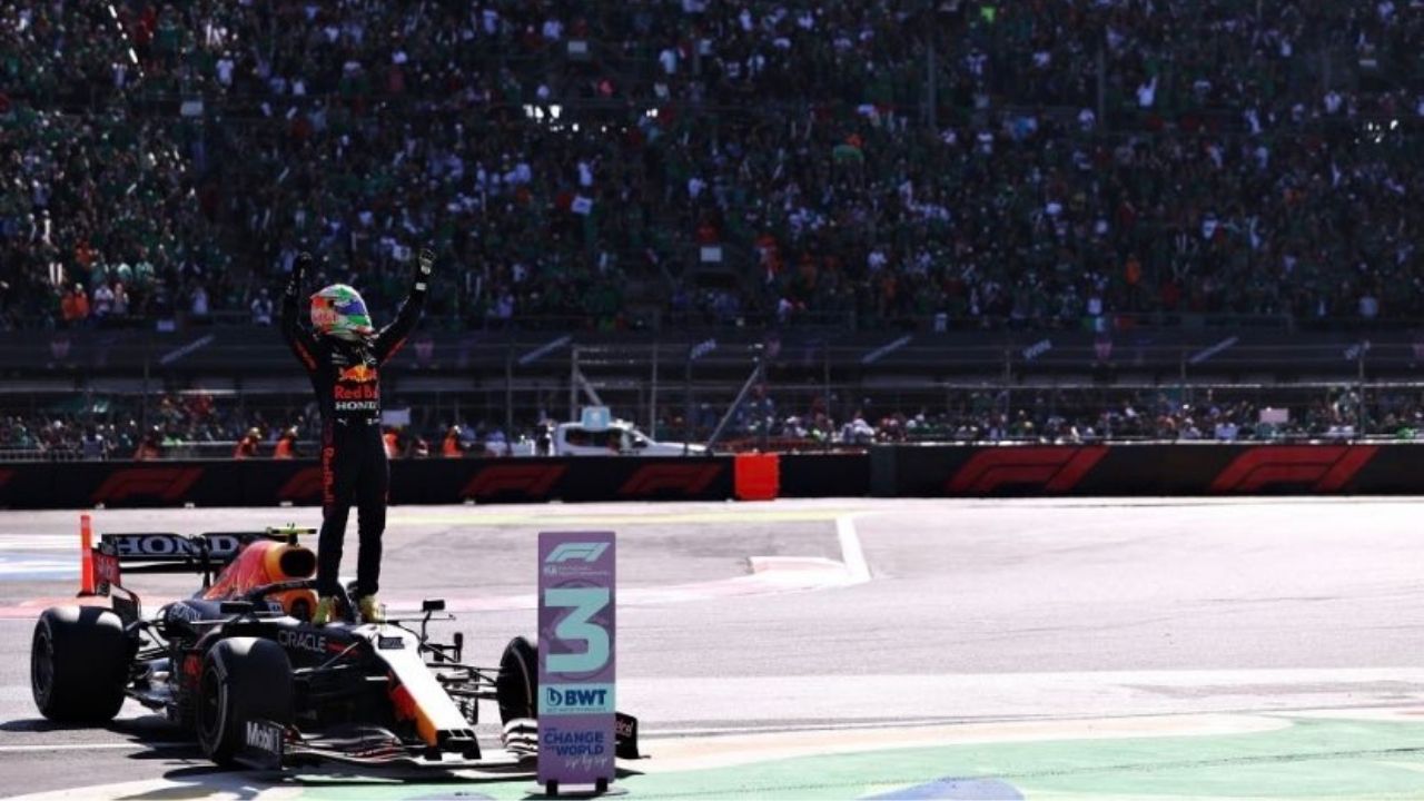 "It's an unbelievable day"– Sergio Perez overwhelmed by home support after becoming first Mexican to win a podium in Mexico