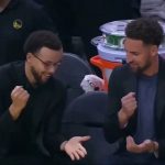 "Stephen Curry and Klay Thompson really played Rock Paper Scissors to introduce Andre Iguodala!": When the Splash Brothers used the classic game to find who would welcome the crowd favorite Iggy back