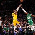 "LeBron James has reinvented his game much like Michael Jordan, Kobe Bryant": Paul Pierce compliments Lakers superstar for a crazy postup fadeaway jumper in loss to Jayson Tatum and co