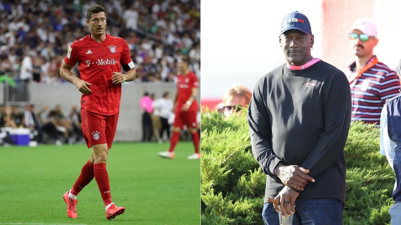 "Robert Lewandowski is at the top, so the challenge is different": World's best footballer receives Michael Jordan comparisons from Polish National team coach during international break