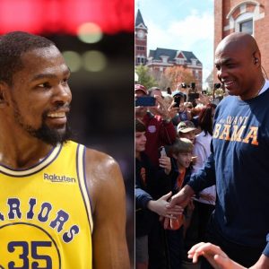 "I was glad Houston Rockets took 27 3-pointers in a row": Charles Barkley makes hilarious yoga analogy questioning statistical modeling in the NBA as Kevin Durant can't stop laughing
