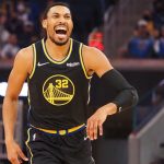 "Is Otto Porter Jr. out for the season?!": Stephen Curry and the Warriors watch in horror as their Wilt Chamberlin lookalike goes down with an injury to his right knee