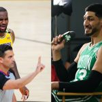 "Enes Kanter saw me in the hallway and he walked right past me": LeBron James responds to the Celtics' Turkish big man's accusations that the Lakers star's social justice calls are a facade