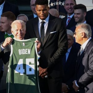 "I'm going to be the most handsome President ever": Giannis Antentokounmpo talks about running for office in 2024 ahead of his visit to the White House