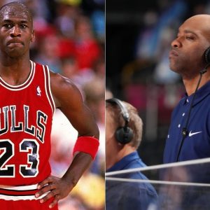"Take Michael Jordan who was battered and bruised and was f*c*ed up running around, off the screens, through the paint and put him in the rules today": Vince Carter describes how MJ would have fared in today's NBA