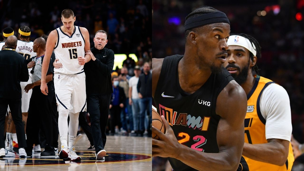 "Meet me at the back": An angry Jimmy Butler tries to take on Nikola Jokic and the Denver Nuggets bench in light of the altercation between the Joker and his teammate Markieff Morris