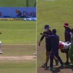 Jeremy Solozano injury video: Debutant Solozano stretchered off the field after coping a blow on the helmet