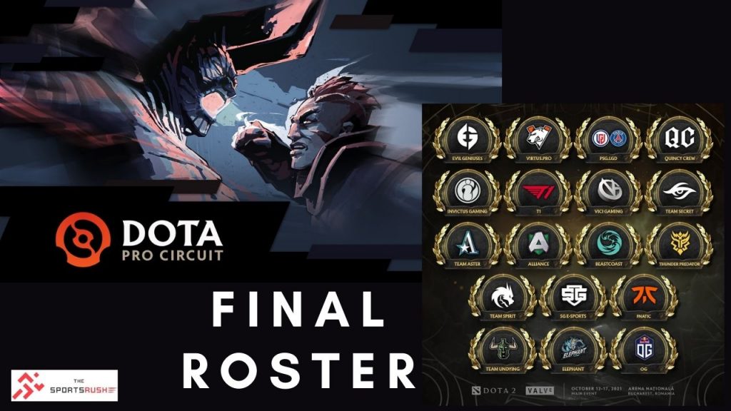 dota 2 teams DPC final roster