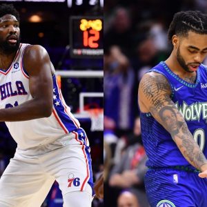 “Joel Embiid and Tobias Harris thought it was sweet to come back and play against us... It ain’t sweet!”: D'Angelo Russell shines as he leads the Wolves past the Sixers in a Double OT Thriller