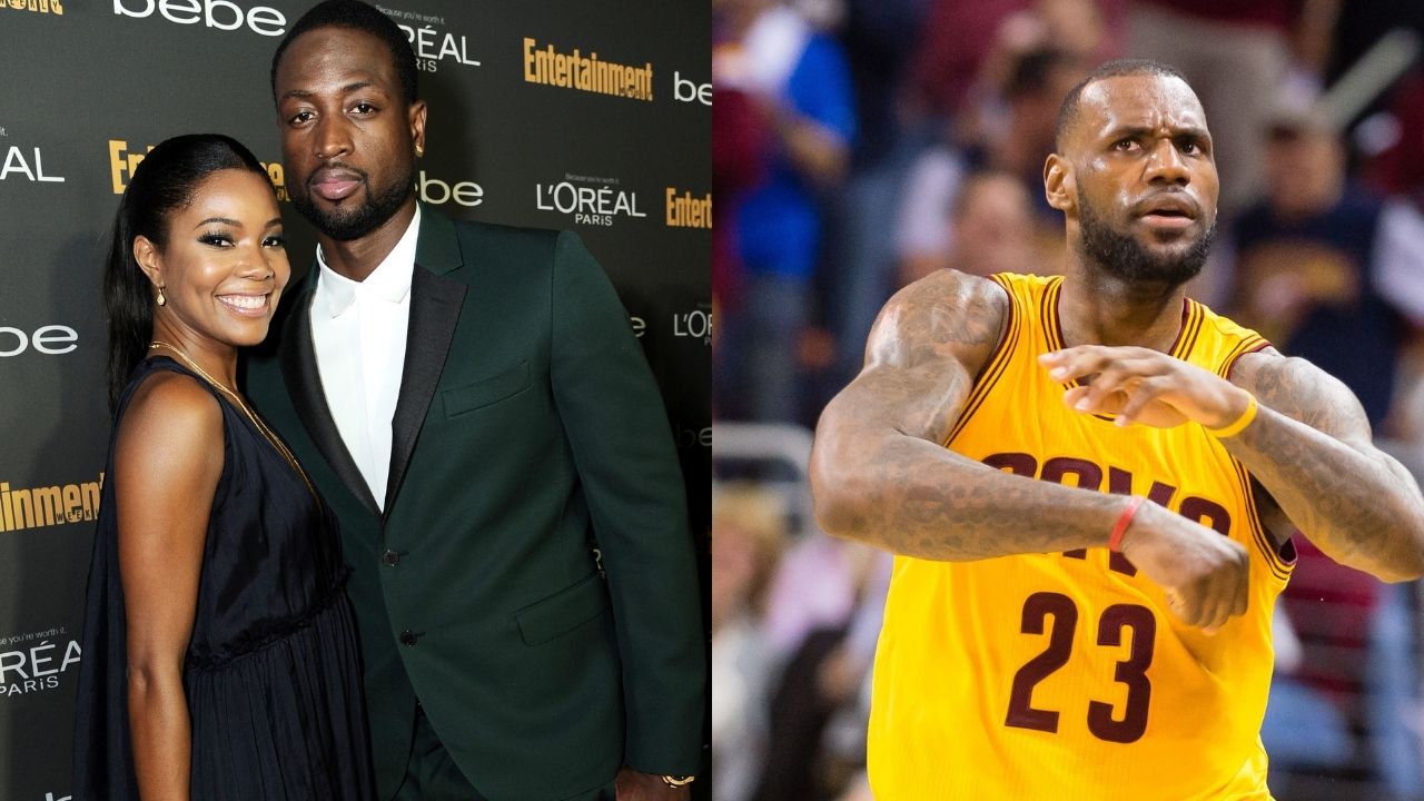 “LeBron James and Dwyane Wade are PB&J; D-Wade and I are mayonnaise and tuna”: Gabrielle Union hilariously called out her husband for his close relationship with the Lakers superstar