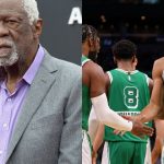 "Jayson Tatum keep up the hard work, it was a treat watching you": Celtics legend Bill Russell gives his flowers to the All-Star forward
