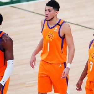 "We gotta make sure we keep that same energy for the Suns we give to the Warriors!": Kendrick Perkins demands respect for the Valley as veteran point guard Chris Paul and co go on a 16-0 run