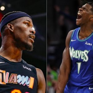 “Jimmy Butler would’ve really knocked out Anthony Edwards!”: NBA Twitter sparks a debate as the Heat star and Wolves guard get into a minor altercation