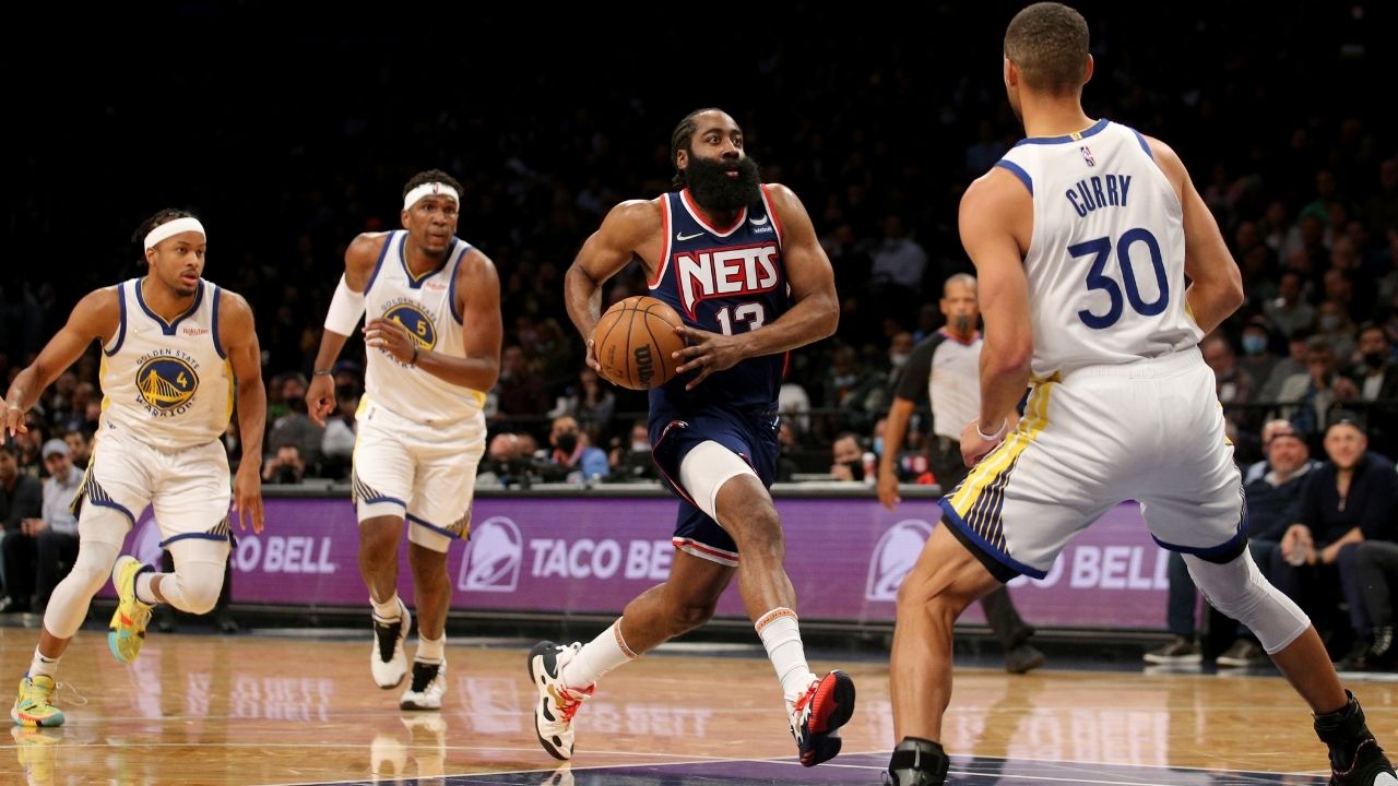 "The Warriors have pretty much had their system of basketball intact for years, while we're still trying to figure out things": James Harden addresses the loss against Stephen Curry and co