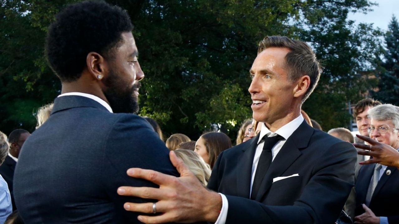 "Kyrie Irving and I stay in touch... We just don't talk about basketball": Nets' Head Coach Steve Nash opens up about his relation with his star player