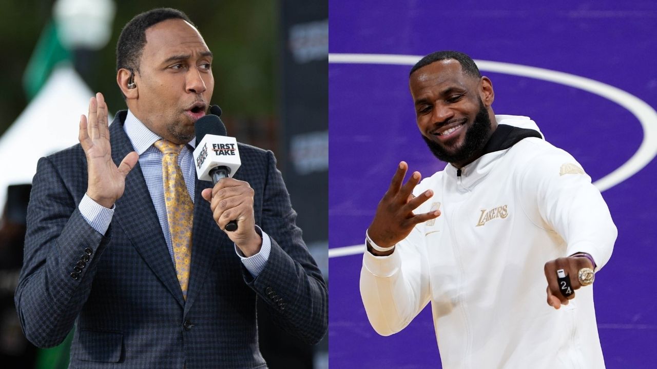 "I think LeBron has won his last title! I think it's over for the Lakers": ESPN analyst Stephen A. Smith believes Stephen Curry won't let the King get his 5th ring