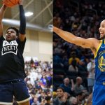 "Bronny James getting his head up there, say what now?": Stephen Curry, Chris Paul and other NBA stars congratulate LeBron James for the stupendous video of his son's practice dunks