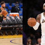 "Can watch Klay Thompson shoot buckets all day": LeBron James terms the Warriors guard's shooting pure, awaiting his return to the hardwood