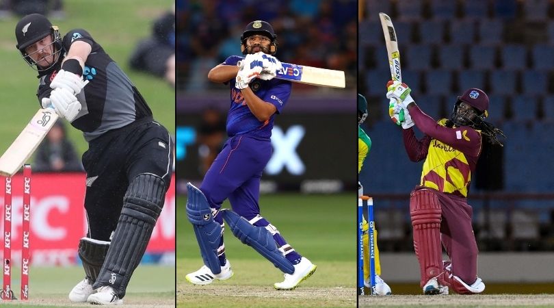 Most sixes in international cricket: The SportsRush brings you the list of batters who have smashed the most sixes in T20I cricket.
