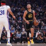 "Is Stephen Curry tryna dance or is he malfunctioning???": NBA Twitter reacts as the Chef breaks out his latest celebration against Seth Curry and the Sixers