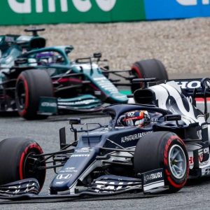 "He is just desperate" - Lance Stroll accuses Yuki Tsunoda of being way too optimistic as their Aston Martin and AlphaTauri clash during the Brazilian GP