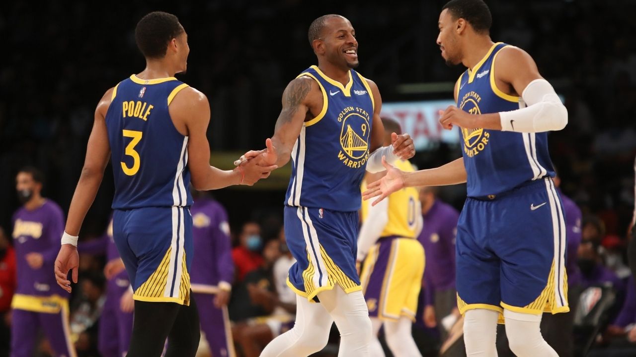 "We've had a more favorable schedule, so I don't think you look too much into it": Former Finals MVP Andre Iguodala advises fans not to read too much into the Warriors' recent run