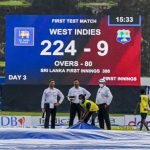 Weather report of Galle Sri Lanka: What is the weather prediction for Sri Lanka vs West Indies 1st Test Day 4?