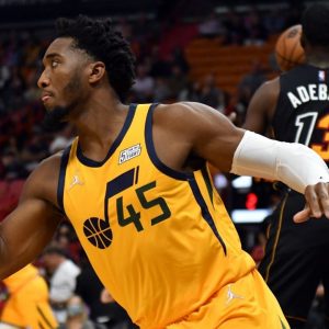 "I tell Bam Adebayo to shoot threes, but he won't listen!": Jazz star Donovan Mitchell reveals the advice he gives the Heat star whenever he can