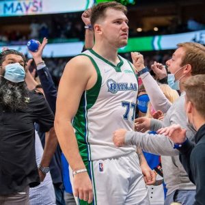 “Oh sh*t, my bad for saying ‘sh*t’”: Luka Doncic hilariously swears right after unintentionally swearing during a postgame interview after drilling a game-winner vs the Celtics