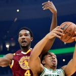 "Evan Mobley gives the Cavs fans a very LeBron James-esque image!": Cleveland rookie chases down Jayson Tatum for a huge block as the Cavs beat the Celtics at home