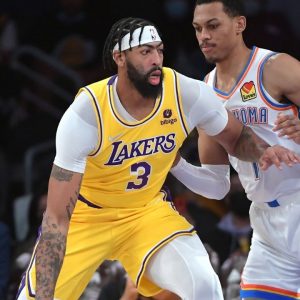 “Los Angeles Lakers play more like Fakers once again vs a 1-6 Thunder”: Skip Bayless blasts Anthony Davis and co. as they allow a 19-point lead to decrease to 4 entering halftime