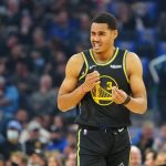 "Let Chase Center, let San Francisco, let Oakland, let the whole Bay know: We're here!": Warriors' Jordan Poole celebrates his career night with a win over LaMelo Ball and the Hornets