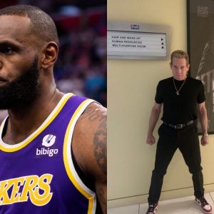 "HOORAY FOR THE NBA, LeBron, suspended for tomorrow night's game at MSG": Skip Bayless can't keep calm in light of the NBA announcing a one-game suspension for the Lakers superstar