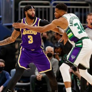 “Anthony Davis is the only one who could match up with Giannis”: Paul Pierce has high expectations from Lakers Superstar whose team is losing again