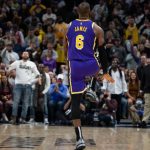 "LeBron James really broke out The Silencer tonight!": Lakers' superstar shows off a few celebrations as he leads the team past the Pacers in a OT 124-116 win