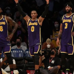 "LeBron James in year 19 at 62k mins, Russell Westbrook in Year 14, and Anthony Davis, who ain’t exactly Cal Ripken, this was always stupid": Bill Simmons takes an indirect dig at Rob Pelinka and co